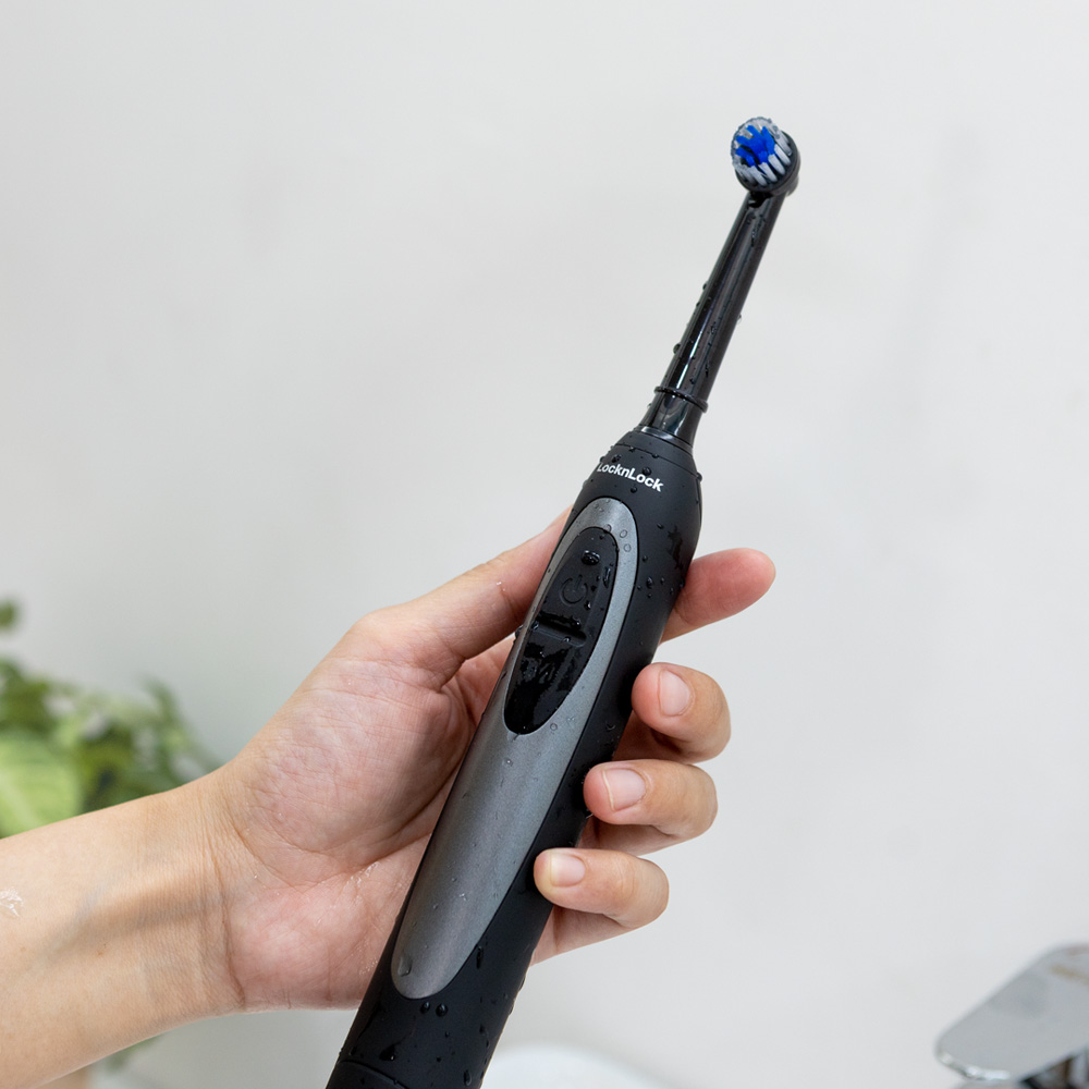 Bàn Chải Đánh Răng Điện LocknLock Smart Oscillating Electric Toothbrush 100 - 240V, 50/60Hz, 1.5W - Màu Đen - ENR626BLK, , large image number 5